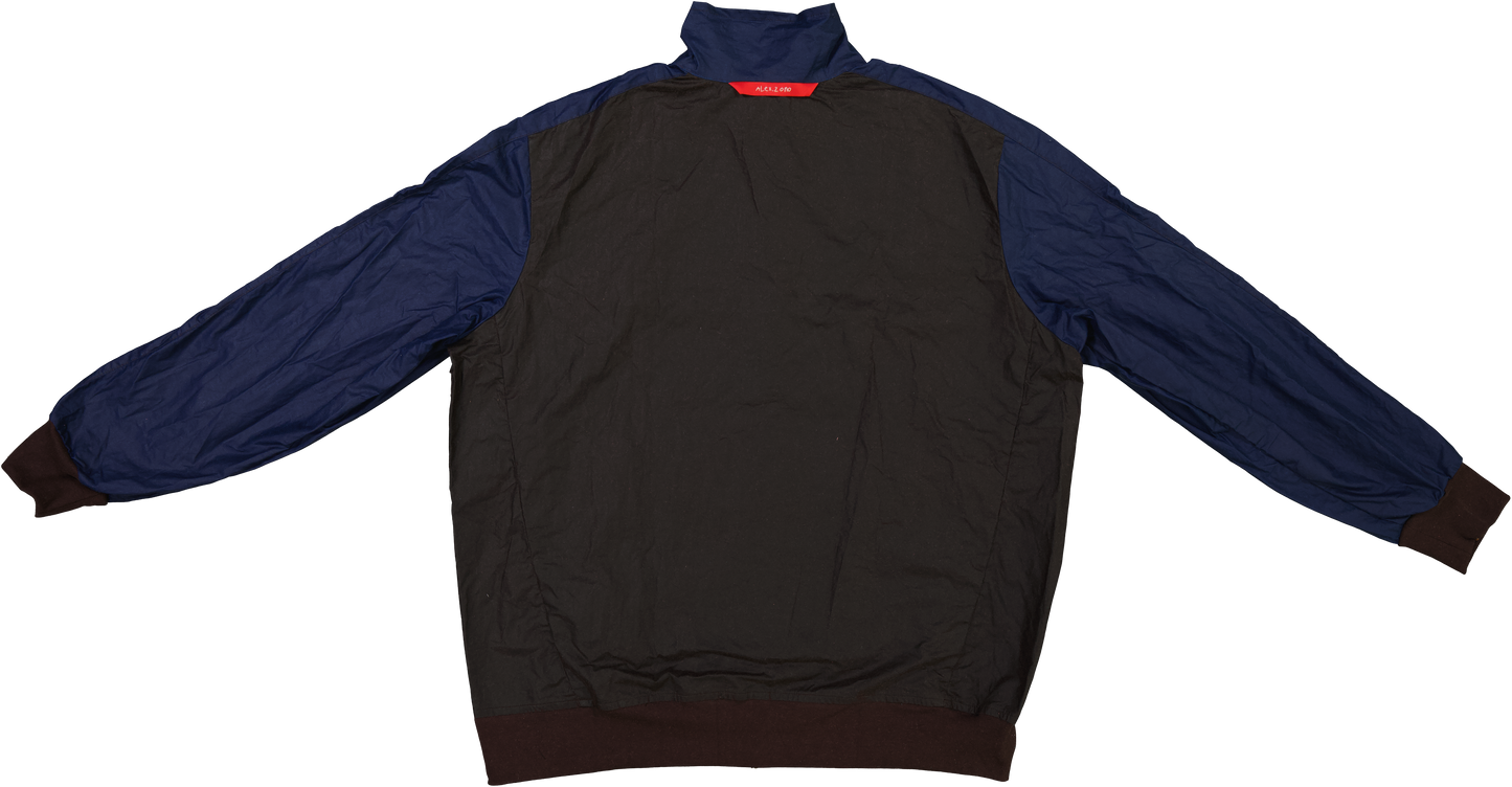 "Bestie" Waxed Cotton Track Jacket