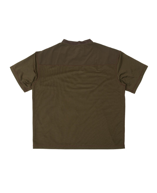 Cow Dancer Mesh Tee Brown