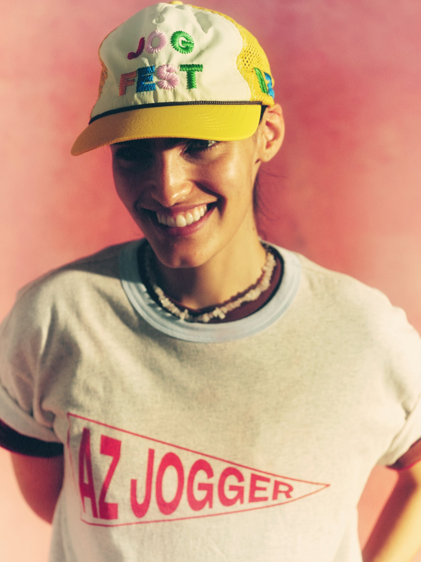 "JOG FEST" Trucker