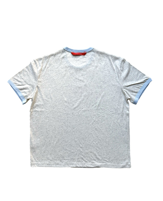 "AZ Jogger" Ringer Tee Grey