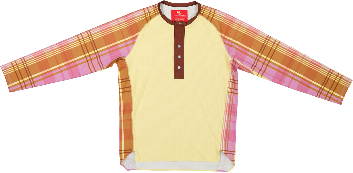 "Ball Park " Henly Running Long Sleeve