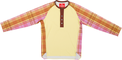 "Ball Park " Henly Running Long Sleeve