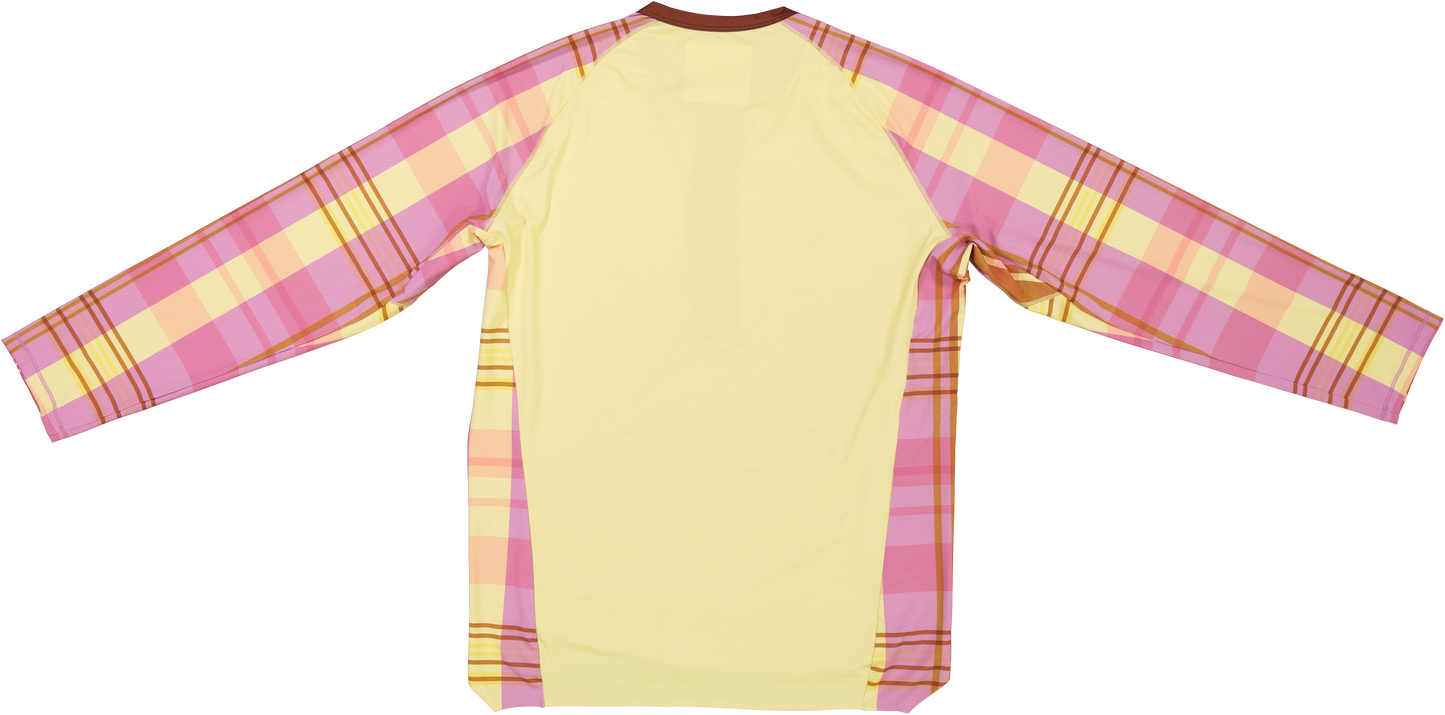 "Ball Park " Henly Running Long Sleeve