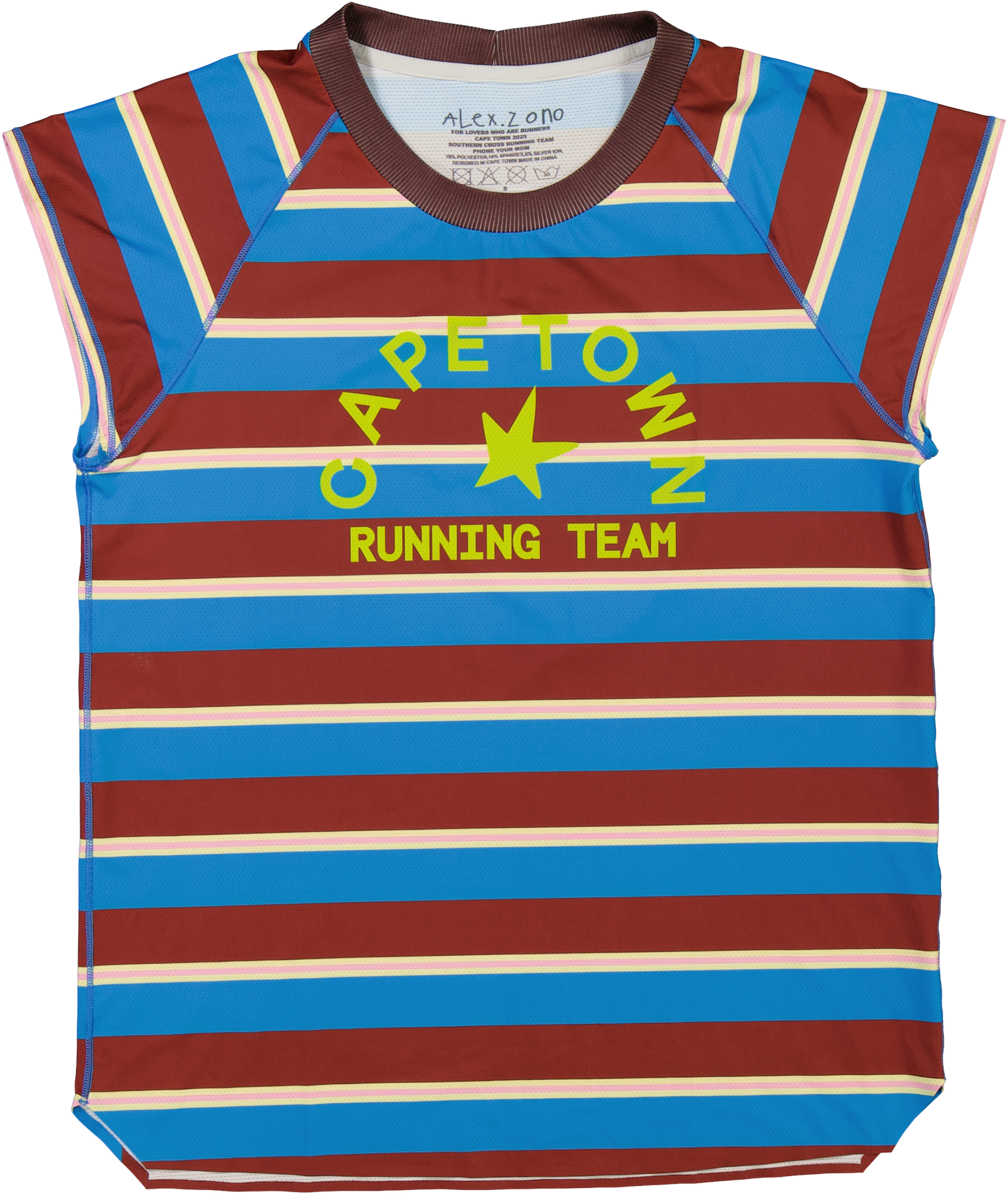 "Cape Town Running Team" Marathon Vest  ( AZ EXCLUSIVE BLUE)
