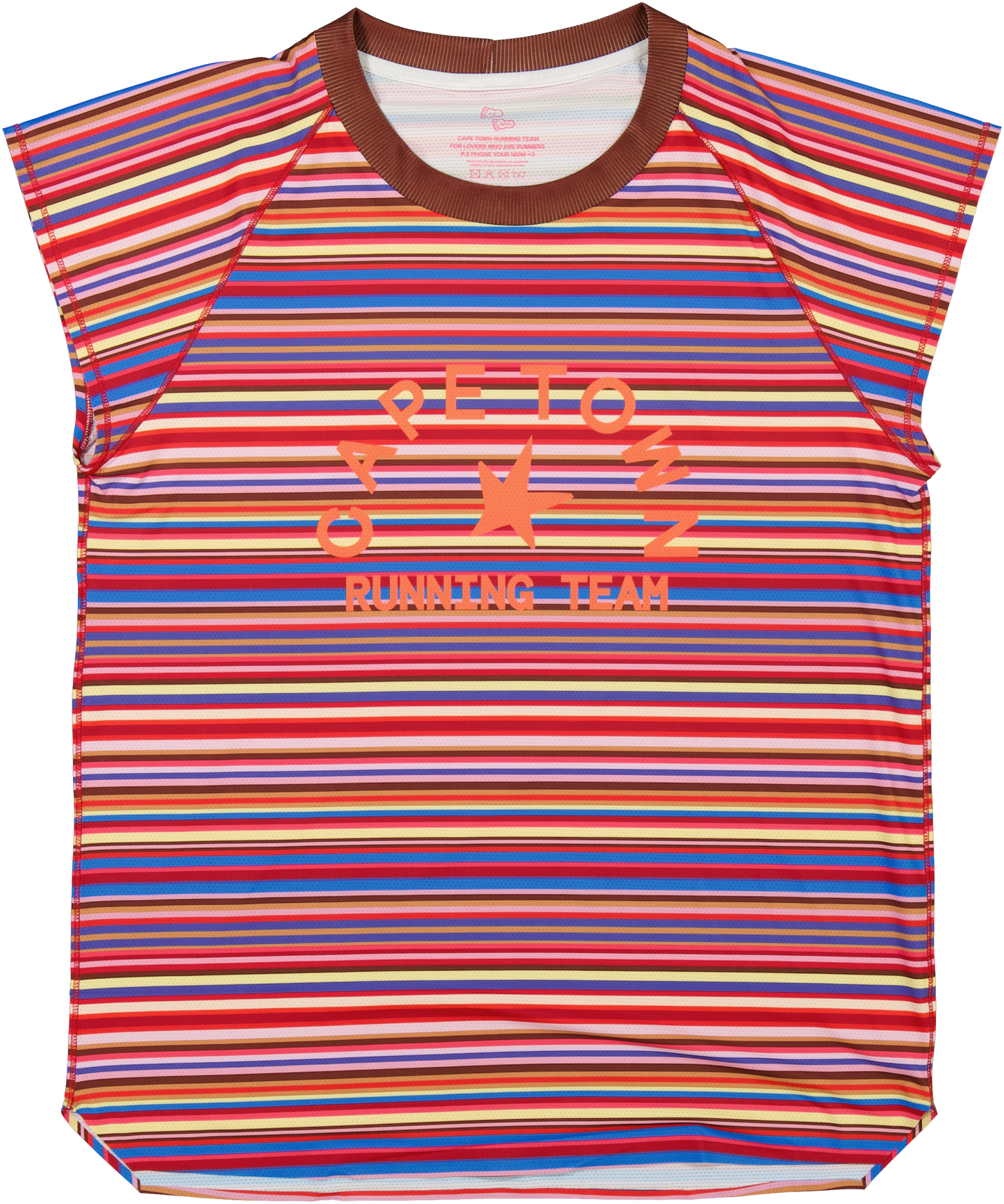 "Cape Town Running Team" Marathon Vest Stripy