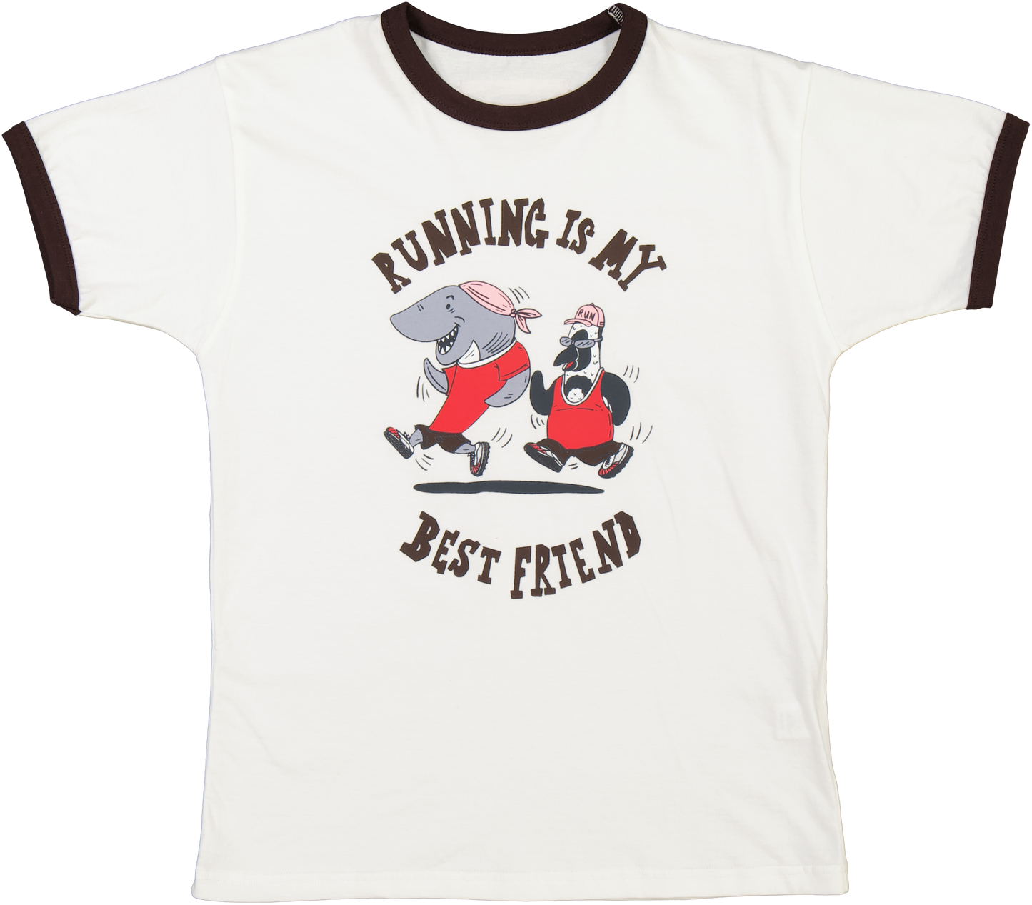 "Running Is My Best Friend" Ringer Tee