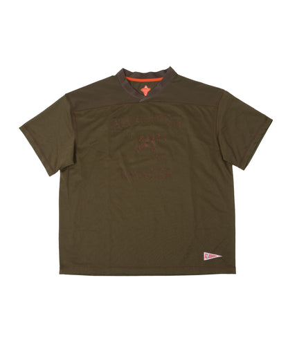 Cow Dancer Mesh Tee Brown
