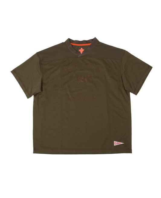 Cow Dancer Mesh Tee Brown