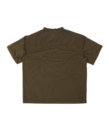 Cow Dancer Mesh Tee Brown