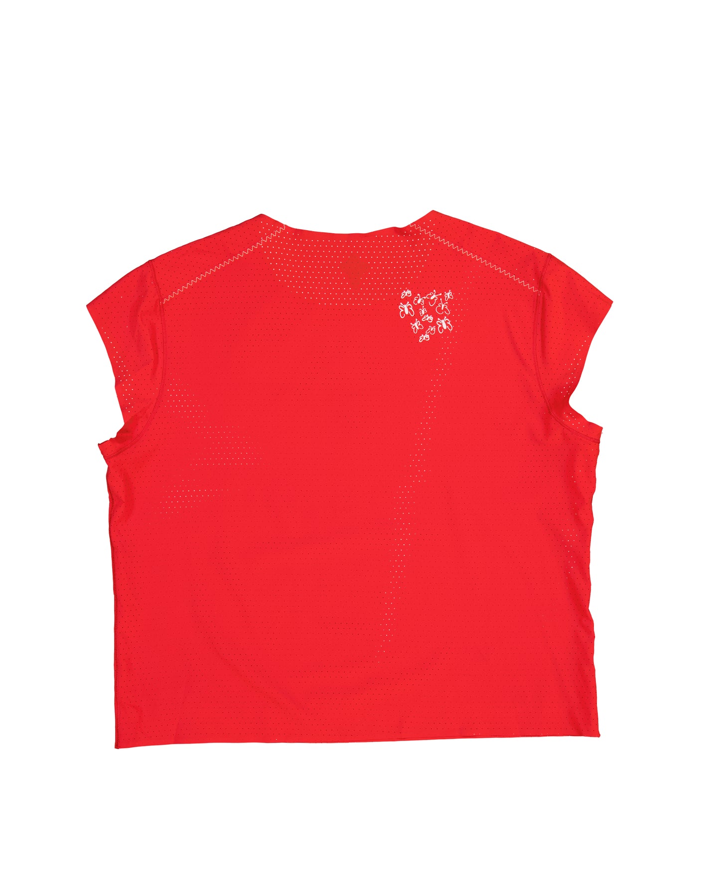 Sky Crop Tee Red