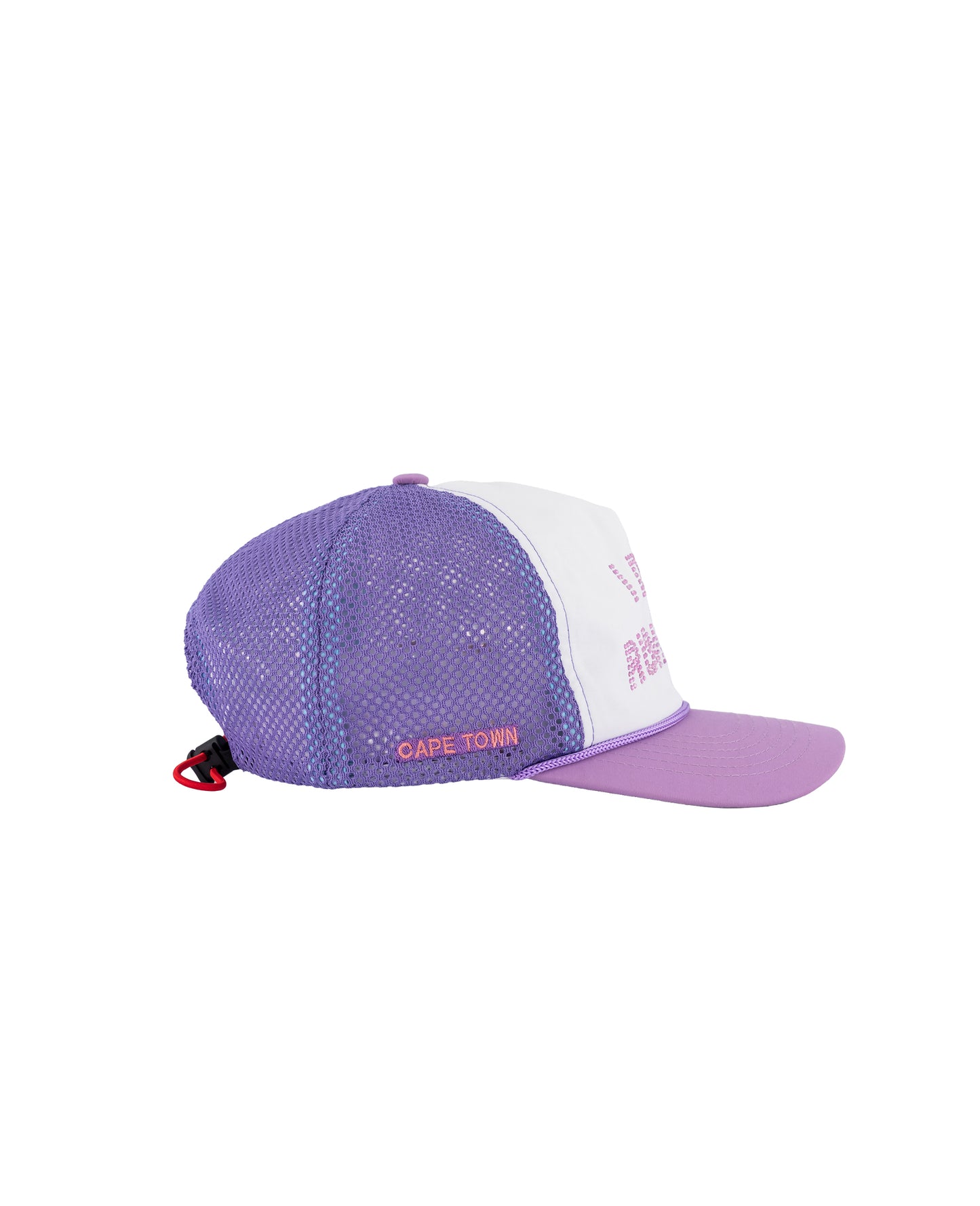 "I DIG RUNNING" Rinestone Trucker Purple