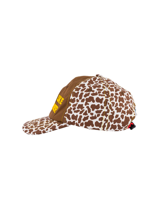 " DANCE LIKE A RUNNER" Cow Print Dad Hat