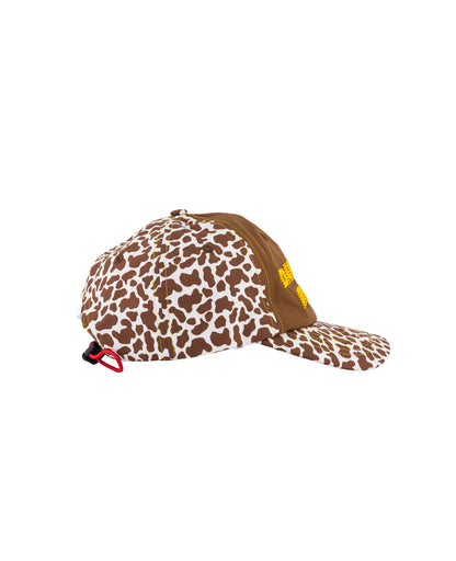 " DANCE LIKE A RUNNER" Cow Print Dad Hat