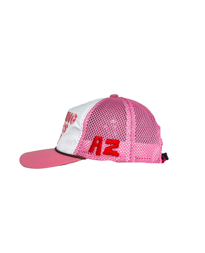 "Running Loves You" Trucker Hat Pink