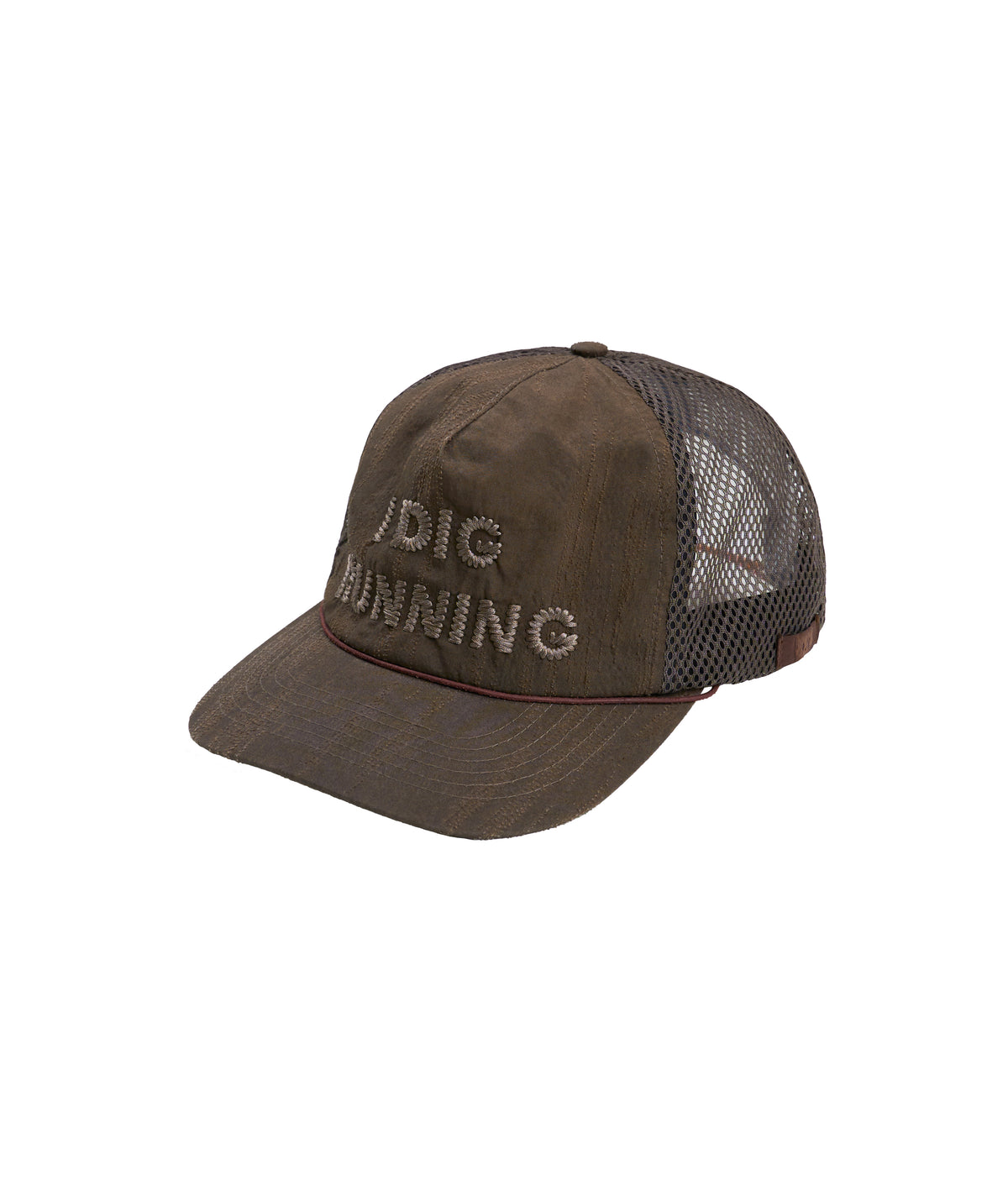 Alex Zono x Xlim " I Dig Running" Brown