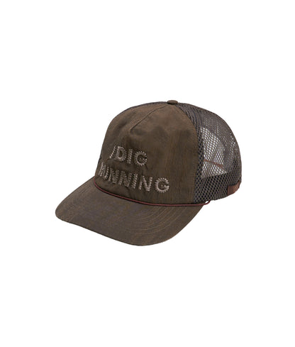 Alex Zono x Xlim " I Dig Running" Brown