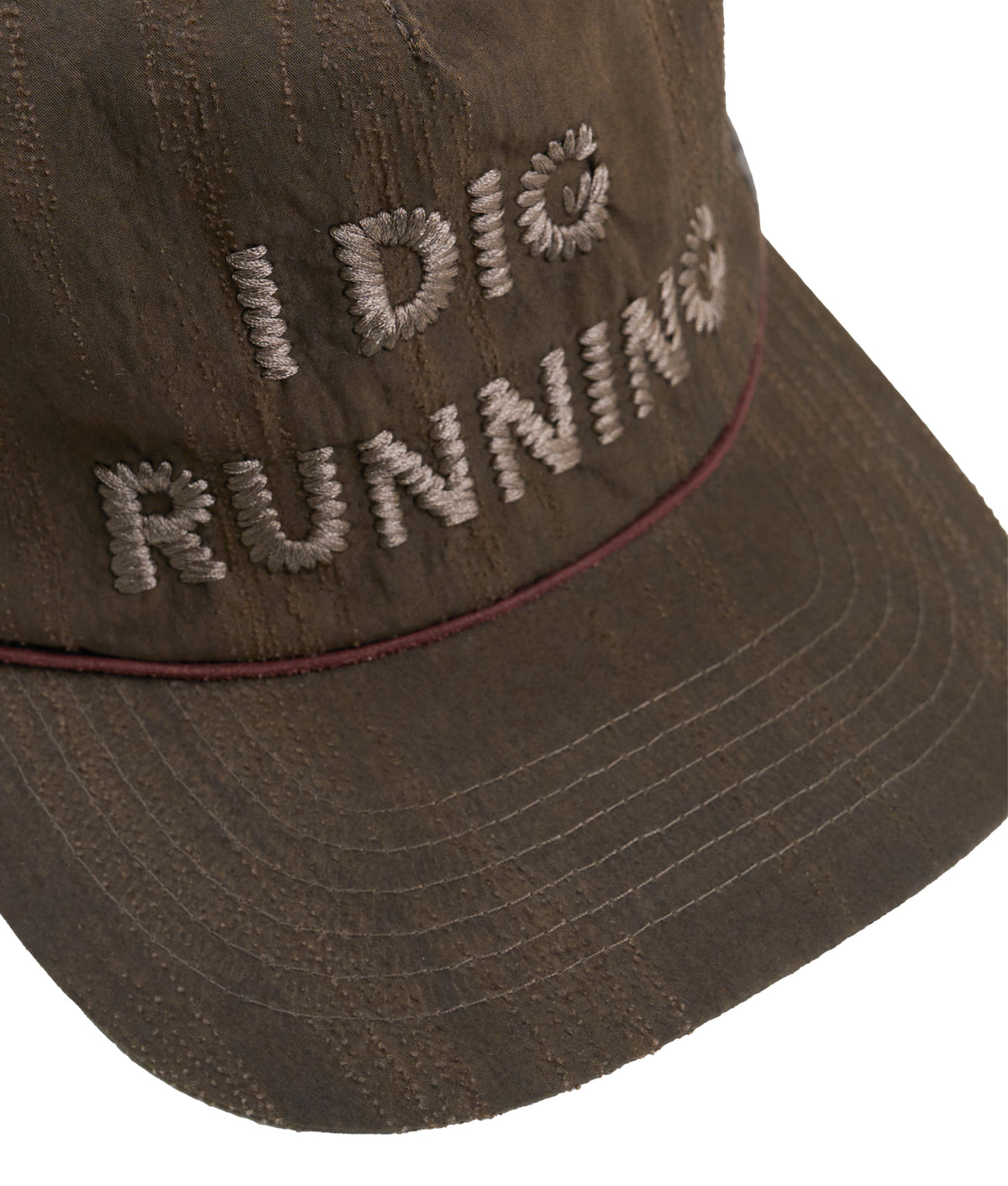 Alex Zono x Xlim " I Dig Running" Brown