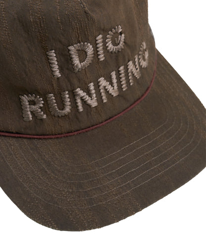 Alex Zono x Xlim " I Dig Running" Brown