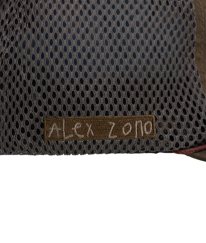 Alex Zono x Xlim " I Dig Running" Brown