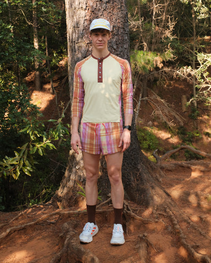 "Ball Park " Henly Running Long Sleeve