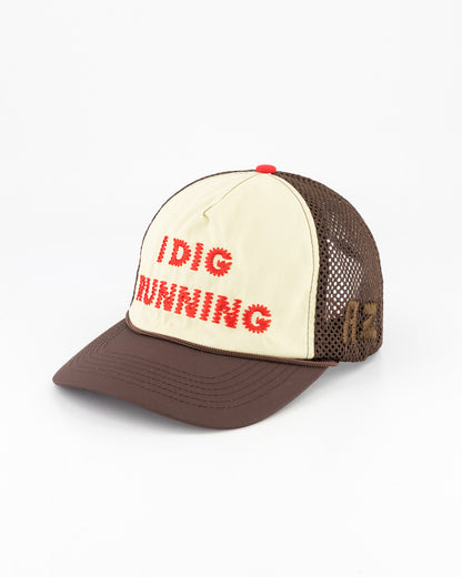 "I Dig Running" Trucker OG