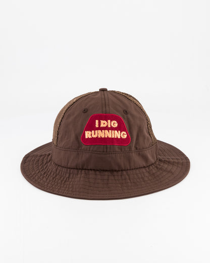 " I Dig Running" Bucket Hat