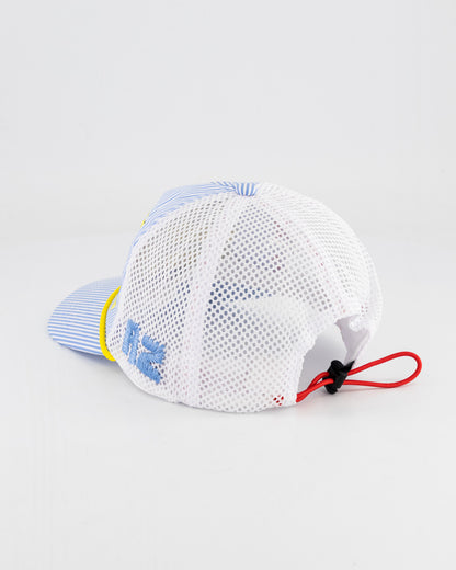 "Hey I'm running over here" Trucker