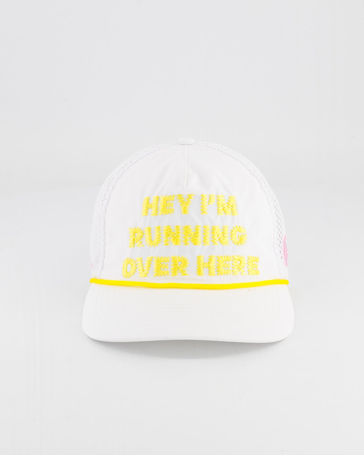 "Hey I'm running over here" Trucker White