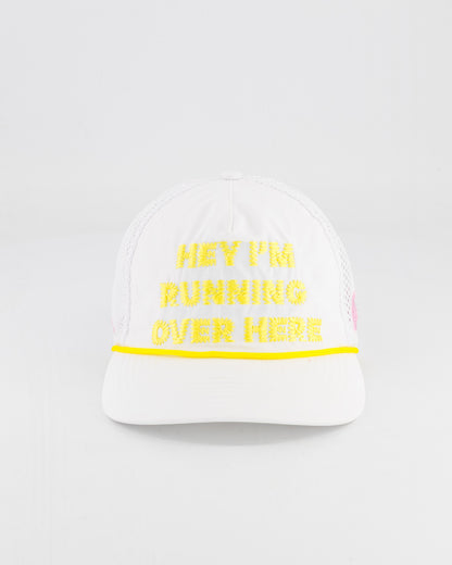 "Hey I'm running over here" Trucker White