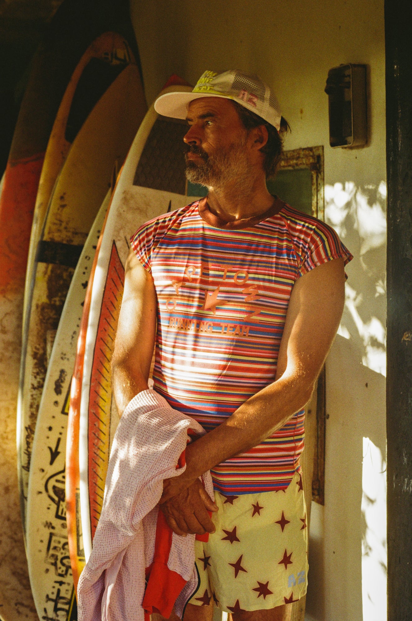 "Cape Town Running Team" Marathon Vest Stripy