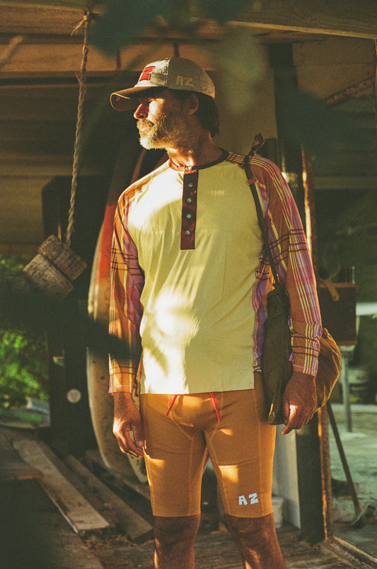 "Ball Park " Henly Running Long Sleeve