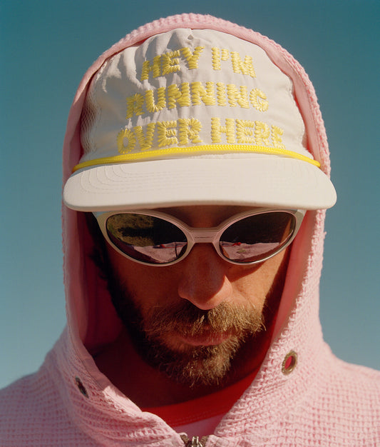 "Hey I'm running over here" Trucker White