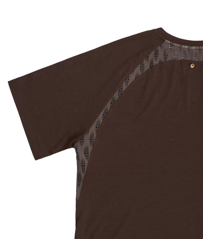 Xlim x Alex Zono Running Shirt Brown