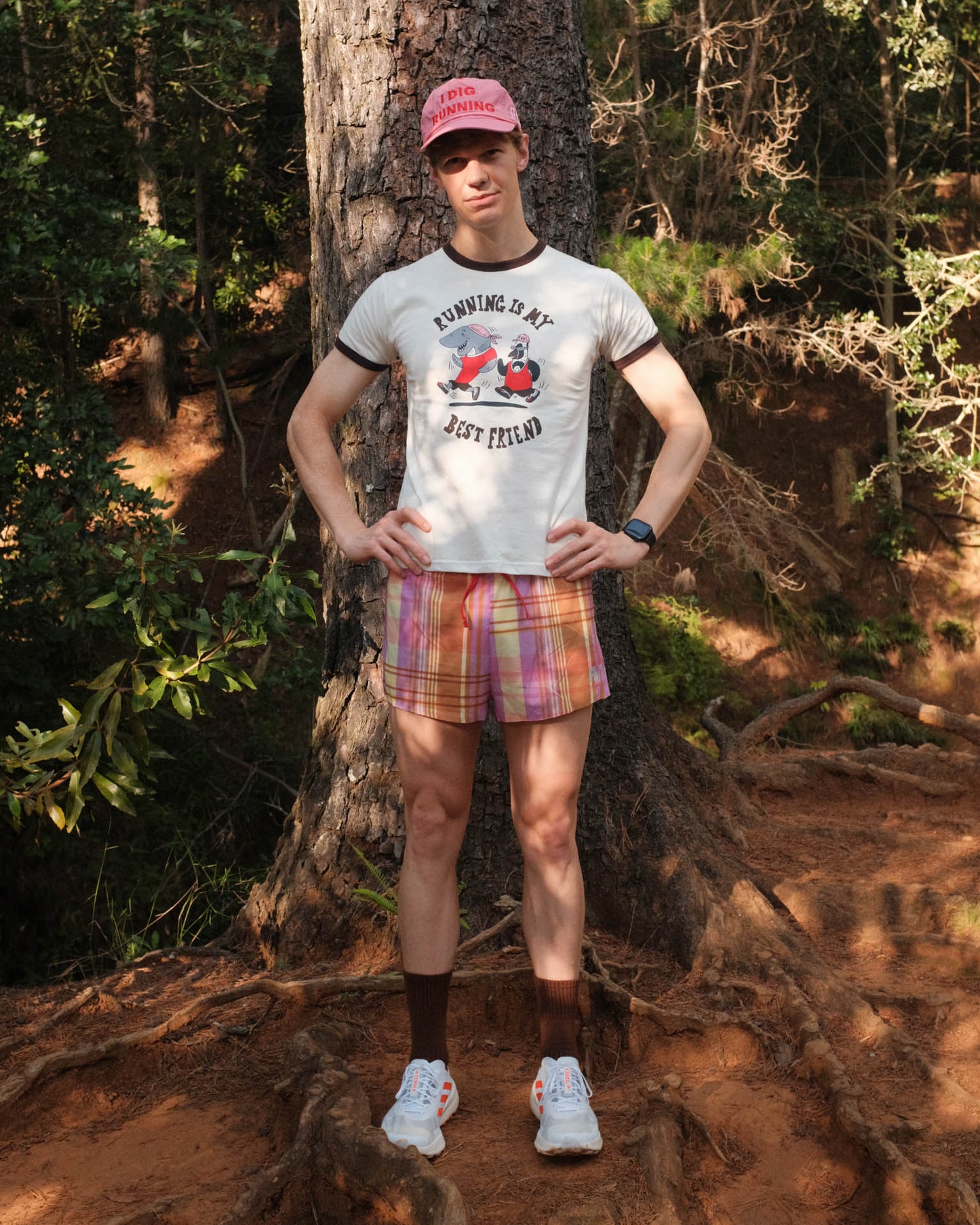 "Running Is My Best Friend" Ringer Tee