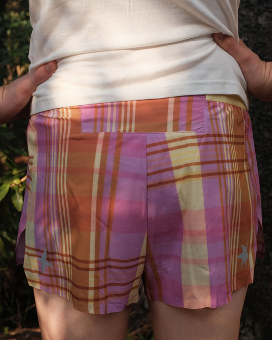 "Southern Cross" Marathon Shorts Plaid
