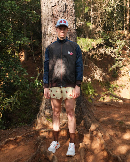 "Bestie" Waxed Cotton Track Jacket