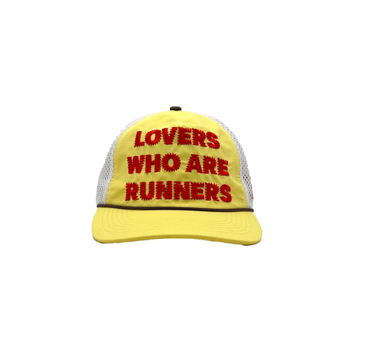 "LOVERS WHO ARE RUNNERS" Trucker Hat