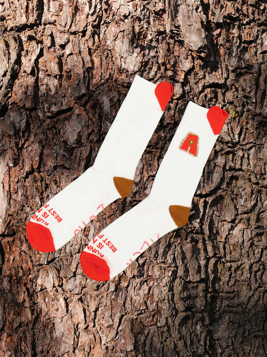 "Running Is My Best Friend" Feet Huggers