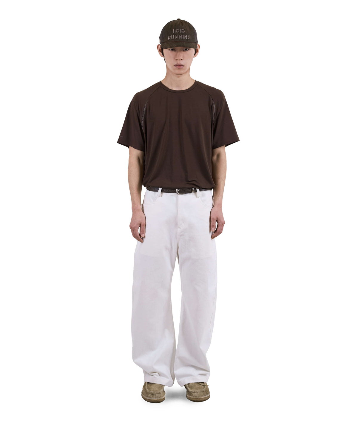 Xlim x Alex Zono Running Shirt Brown