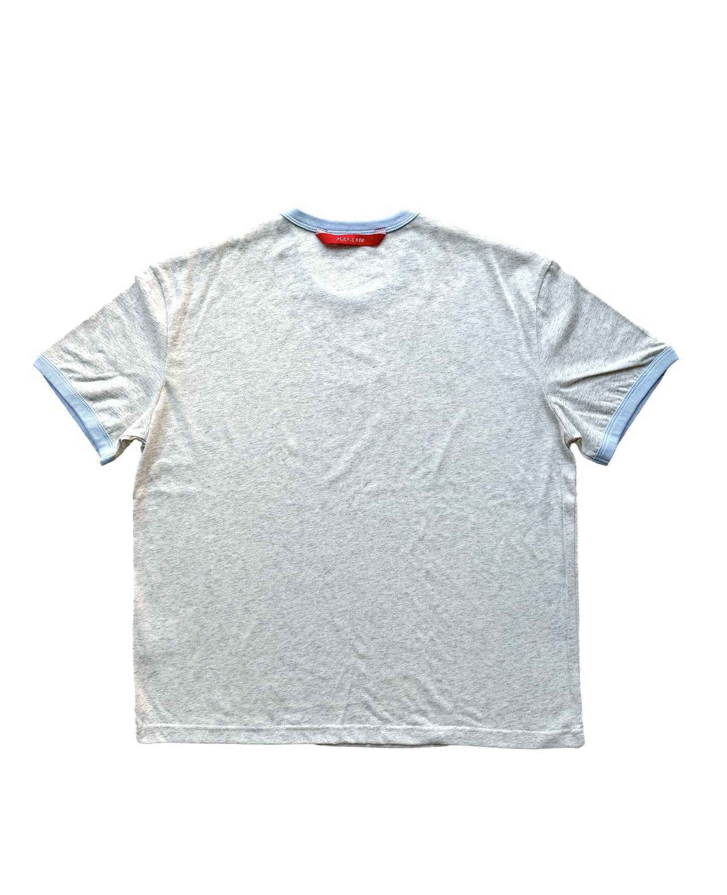"AZ Jogger" Ringer Tee Grey
