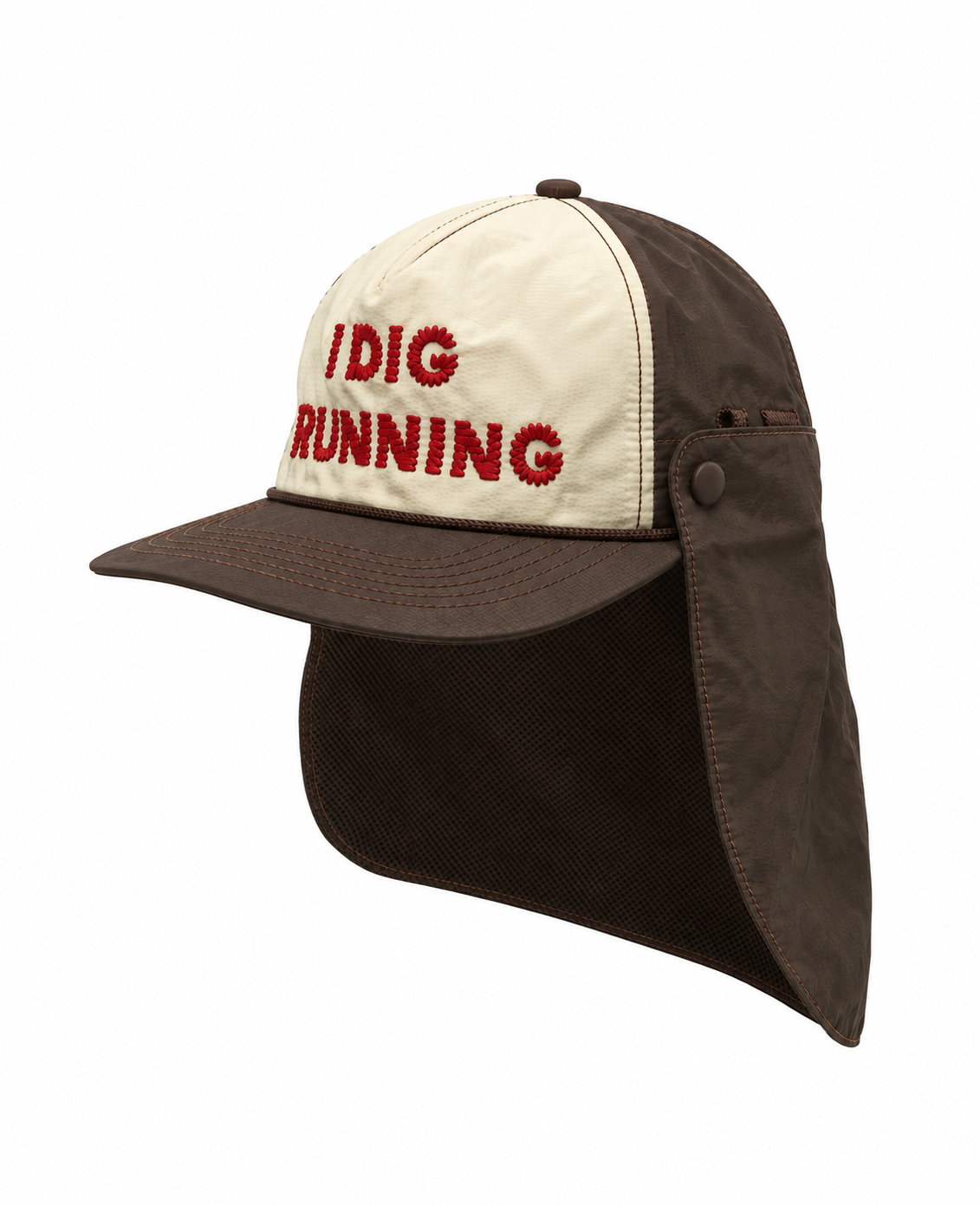 " I Dig Running" Magnet Trucker