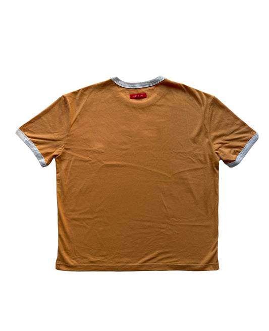 "Cow Charm" Ringer Tee